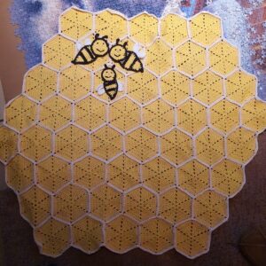 Babydecke Bienen