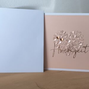 Elegant weiss/bronze